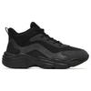 Anta Walker Slip-Resistant Warm Mid-Top Sports Casual Shoes Black Gray Sneakers 112248984-1