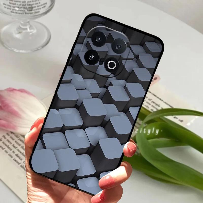 Case For iQOO 13 5G Coque V2408A Shockproof Soft TPU Silicone Phone Cover For Vivo iqoo 12 Pro 11 11s Protective Fundas Bumper