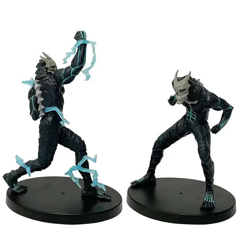 13-16.5CM Anime Kaiju No.8 Figure Monster Anime Character PVC Standing Posture And Punching Model Toy Fans Christmas Gifts