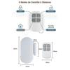 Door Magnetic Alarm Door and Window Alarm Door Alarm Wireless Anti-theft Remote Control