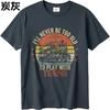 Fashion Summer Unisex tshirt Ill Never Be Too Old To Play With Trains Short Sleeve Printed ONeck Tops Relaxed Fit Tshirt