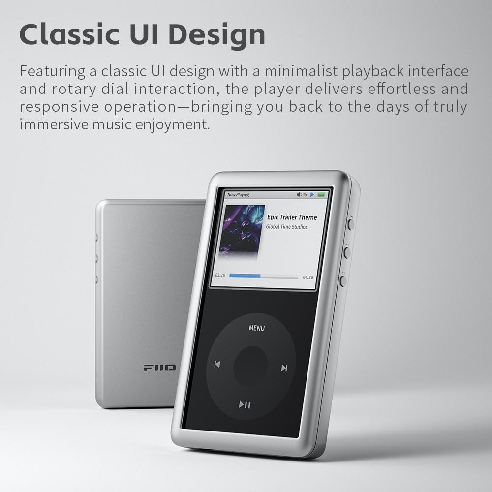 FiiO Nest Pod Nest Series JM21 Portable Lossless HIFI Music Player Mini MP3 Walkman Protective Case for Birthday Gifts NEW