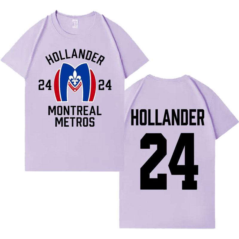 Heated Rivalry Shane Hollander 24 Montreal Metros Trendy Tee Shirt Mens Womens Gothic Oversized Cotton Casual Graphics Tshirts