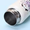 Charming Children's Insulated Pop-up Cup with Cartoon Design - Portable and Cute for Girls