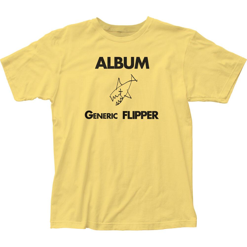 

26 Flipper Generic Flipper T Mens T Shirt Rock and Roll Music Classic Band Yellow Unisex T-Shirt XXXXL