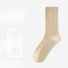 Female Autumn and Winter Leisure Thick Cotton Sweat Absorbent Deodorant Anti Pilling In The Cylinder Pile Socks
