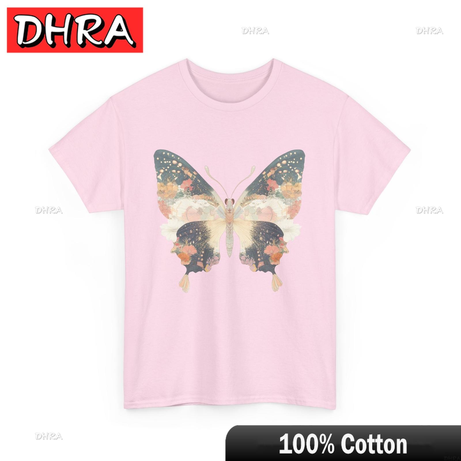 Butterfly Beautiful Shirt TShirt Sakura Japan Tee Aesthetic Butterfly Shirt Edgy Casual Hiphop Clothing Holiday Wear TShirt S