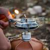 Outdoor Camping Gas Stove Small Camping Stove with Storage Bag Portable Cooking Stove for Hiking Climbing Fishing