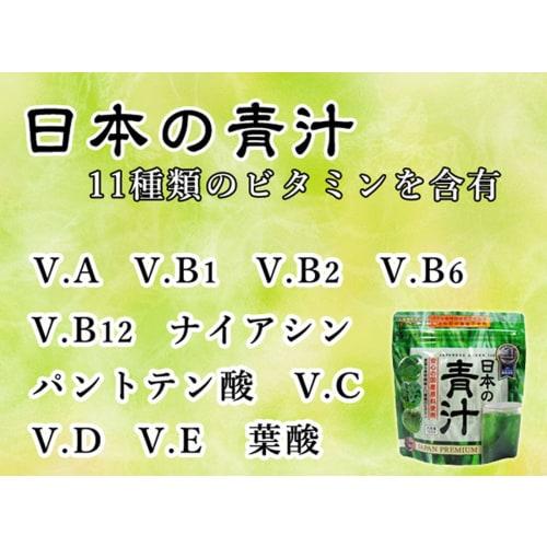 FINE JAPAN Fine Japanese Green Juice, 100g, Made with Domestically Grown Barley Grass, Kale, and Bitter Melon, Contains Vitamin C, Minerals, and Oligo