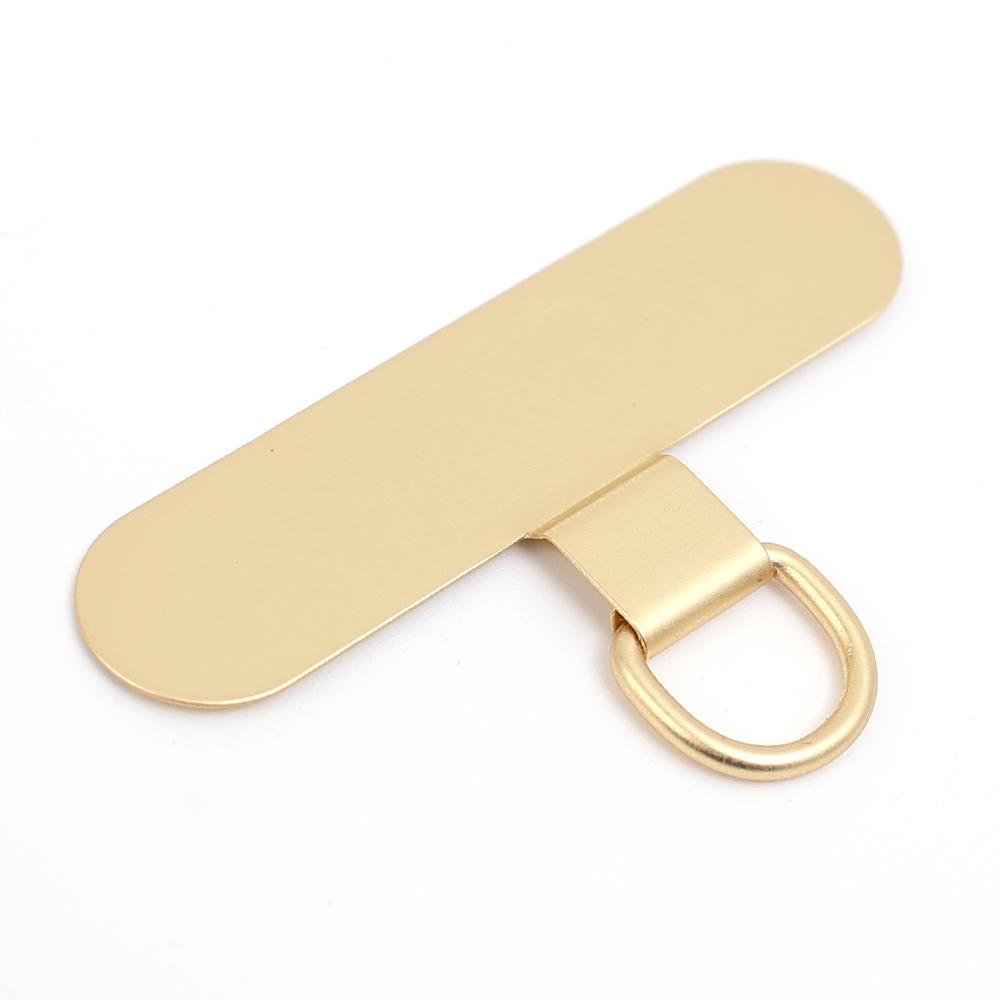 4/2/1PCS Universal Metal Phone Tether Tab Ultra-thin Stainless Steel Replacement Phone Lanyard Straps Cards Hanging Cord Tab