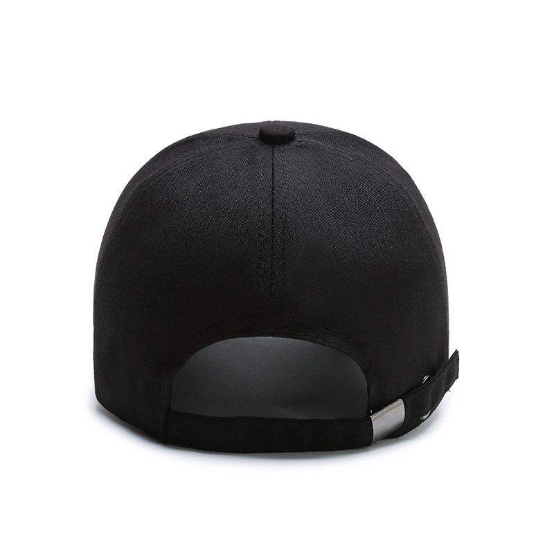 New baseball cap men's cap sun protection sun hat versatile casual hat versatile canvas solid color hat