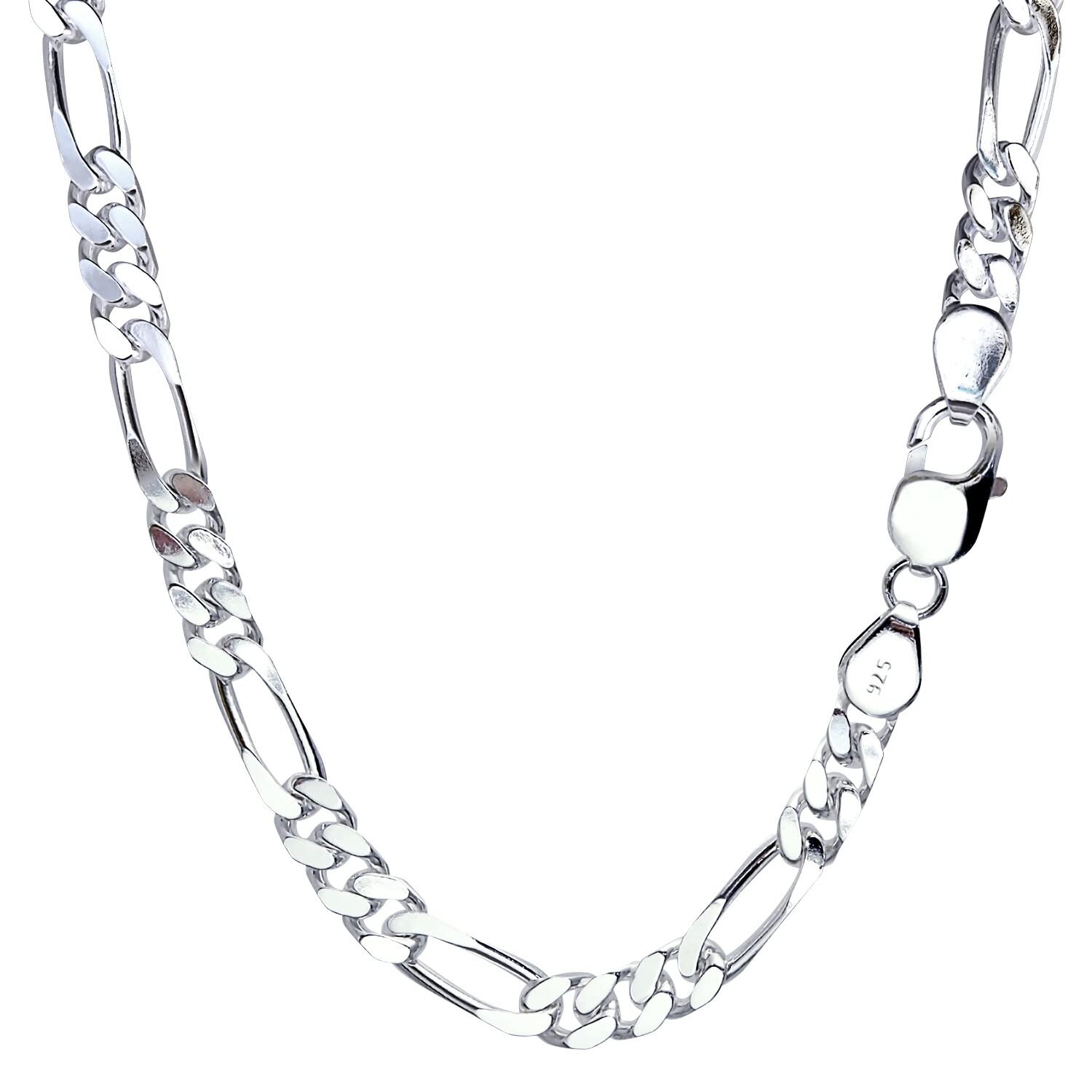 

Намисто з ланцюжка Sears Figaro, срібло SV 925, ширина, довжина 60 см [Sears] 6,5 мм sfg200-60