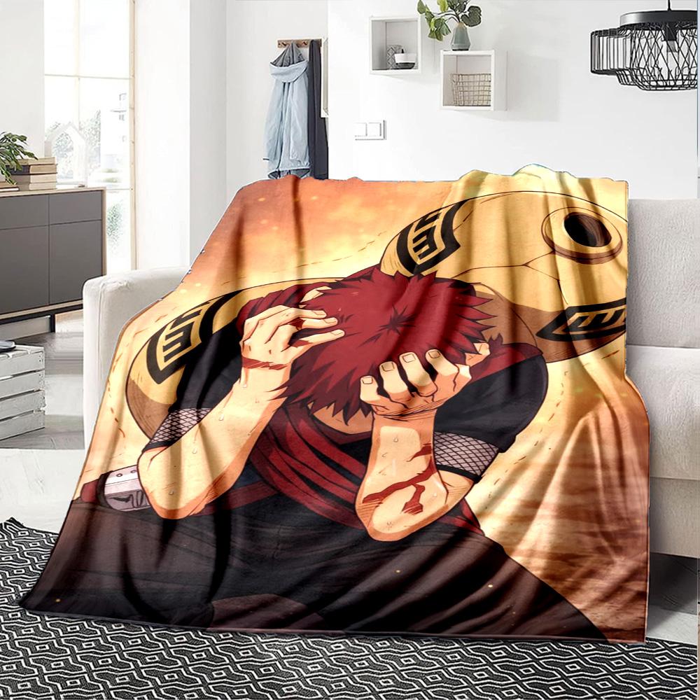 Naruto Blanket Comfortable Suitable for Chair Livingroom Couch for All Seasons Modern Perfect Gift for Relatives and Friends