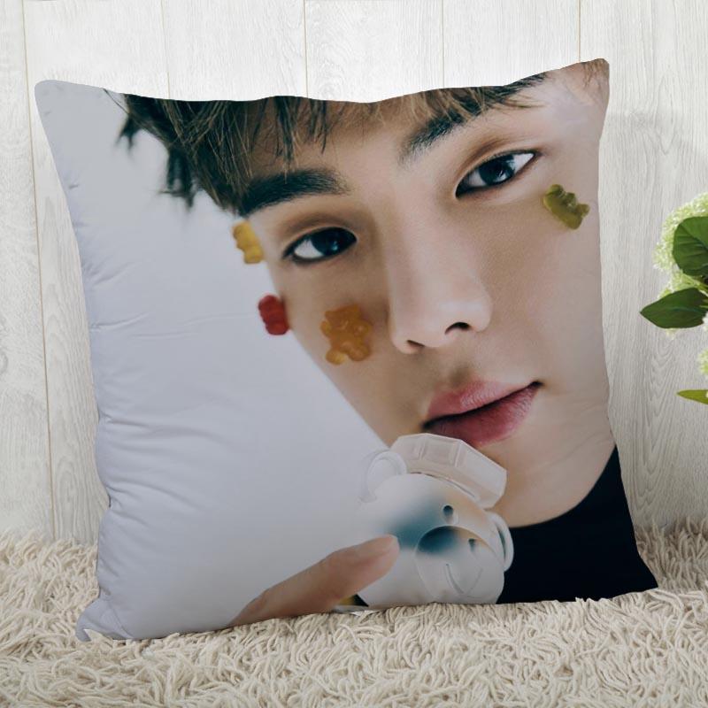 Monsta X Shownu Pillow Cover Customize Pillowcase Modern Home Decorative Pillow Case For Living Room