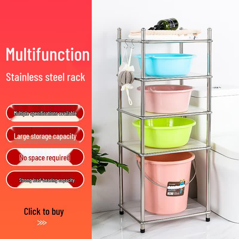 Stainless Steel Basin Storage Rack