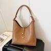 Tote Bag New Versatile Simple Commuting Bag Retro Fashion Armpit Bag Lazy Style Large Capacity Shoulder Bag