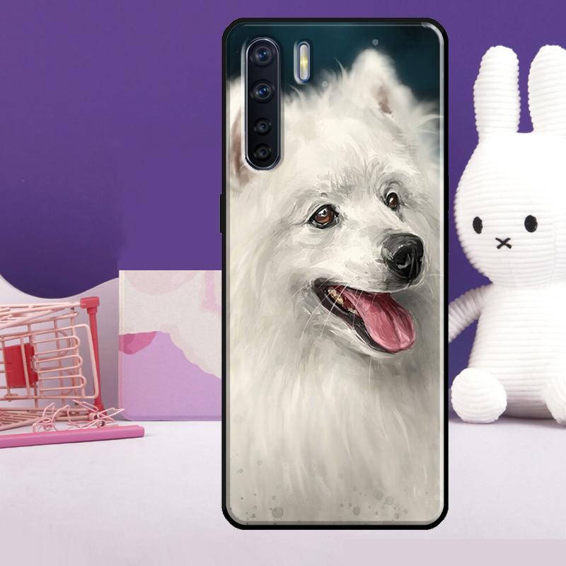 

Japanese Spitz Dog Case For Oppo A5 Pro A15 A17 A57 A77 A18 A38 A58 A78 A98 A94 A74 A54 A40 A60 A80 A16 A76 A96 OPPO A60 4G