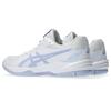 ASICS 4 Indoor Sports Size 104 Size E Size cm GEL-TASK Shoes, Women's, (White/Vapor), (1072A106), 22.5