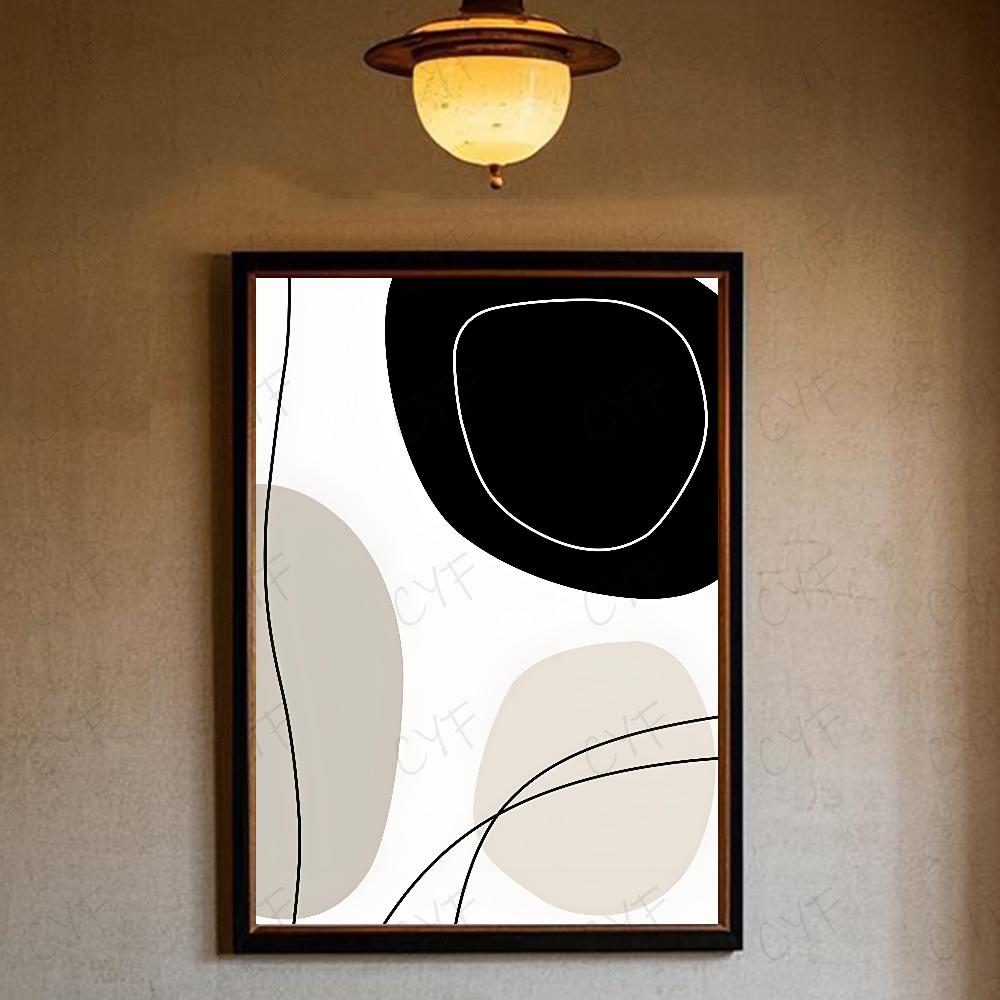 Abstract Bohemian Wall Art Poster High Quality Wall Art for Home Office Bedroom Living Room Hallway Bar Perfect Gift Idea