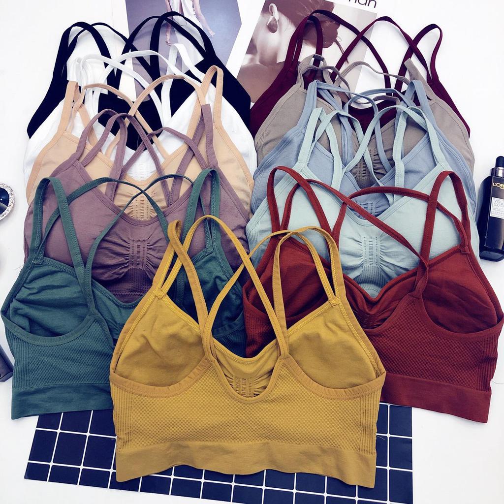 Large Size Beautiful Back Bra Wrap Tube Top Yoga Vest for Women