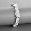 11mm Square Zircon Rock Candy Diamond Cuban Chain Jewelry