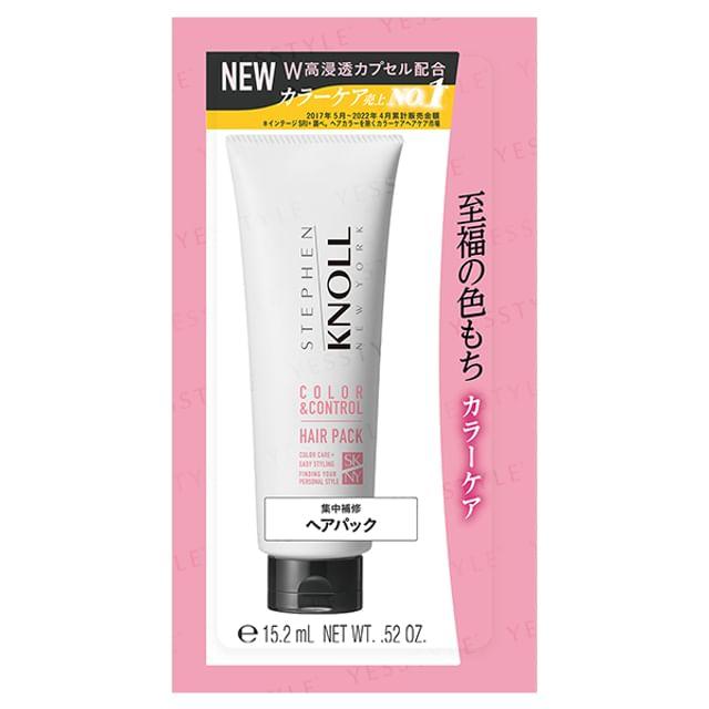 

Kose - Stephen Knoll Color & Control Hair Pack Trial Size 15g
