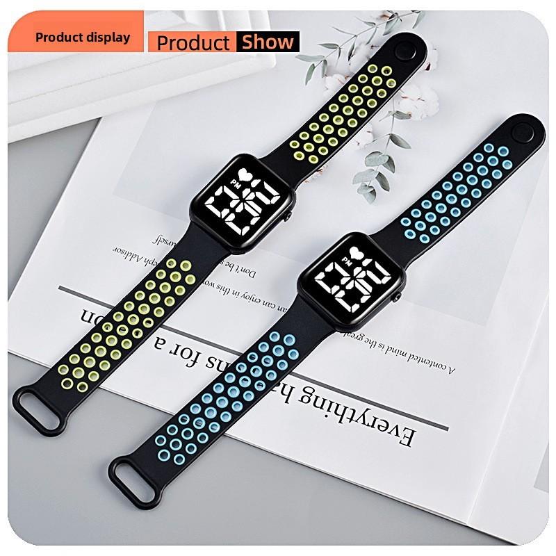 Children Digital Led Watch With Waterproof Function For Students And Outdoor Activities