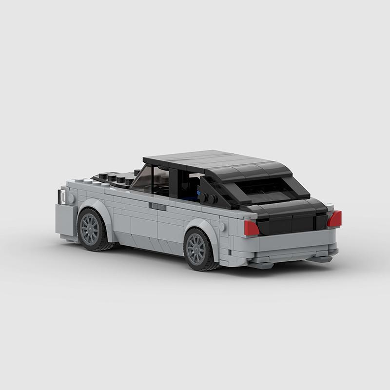 MOC Viteză Sport Super Mașină de Curse Model Blocuri de Construcție Cărămizi DIY Oraș Tehnic Raliu Mare Vehicul de Curse Cadou de Crăciun Jucărie