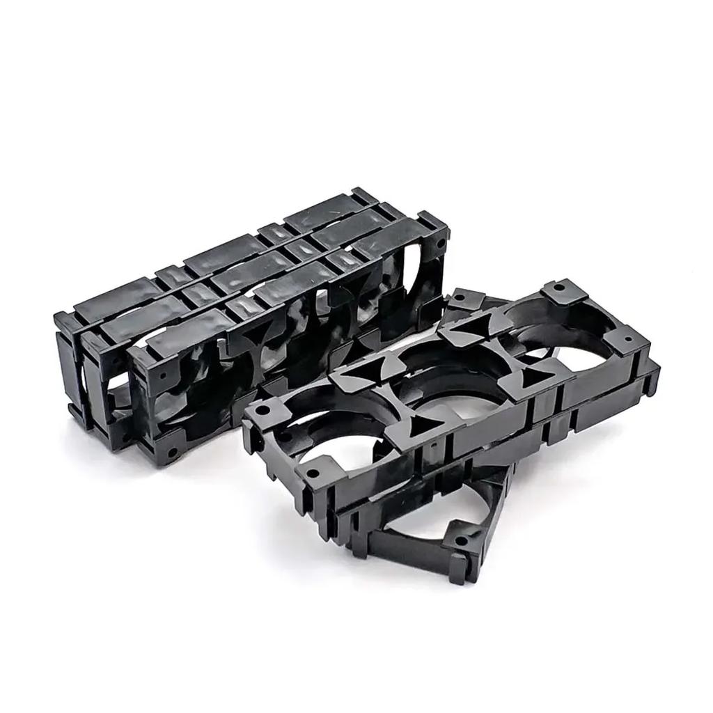 1*2 1*3 26650 26700 26800 Battery Holder Bracket Lithium Battery Plastic Bracket Fixed Bracket DIY Battery Pack Diameter 26.3mm