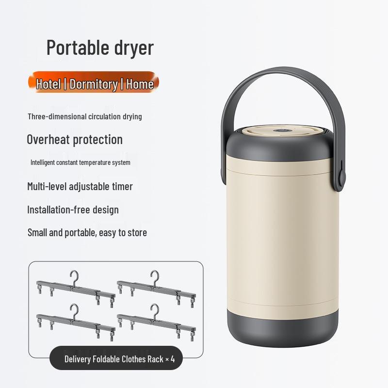 Compact Portable Mini Clothes Dryer for Home and Travel