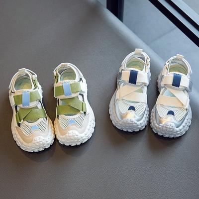 Fashion Children's Summer Sandals Boys Girls Causal Sports Shoes Fashion Mesh Breathable Kids Cut-outs Running Sandals Chunky Non-slip