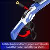 M1887 Soft Bullet Shell Ejecting Toy Gun Can Be Fired Manual Launcher Model Christmas Birthday Gift for Children Adults