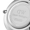 DANIEL WELLINGTON European and American Watches Watch Quartz Movement Leather Strap 32mm Black Dial Women's Watch Simple Fashionable DW00100178