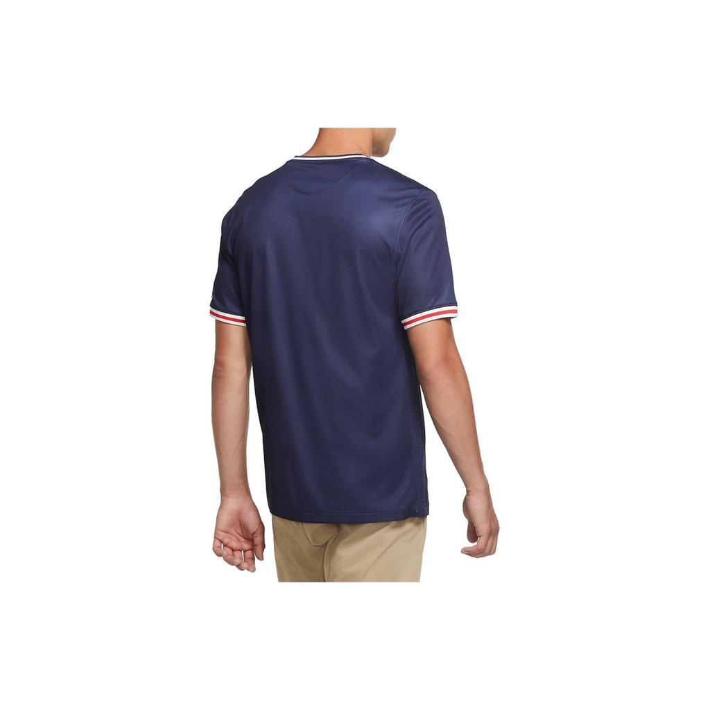 Nike Domácí dres Paris Saint-Germain s krátkým rukávem Pánské topy Námořnicky modrá CD4242-411