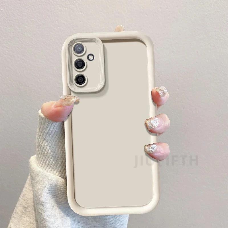 For Samsung Galaxy A56 case F16 A26 A36 M16 A16 5G phone cases protection shockproof matte skin feel back cover coque carcase