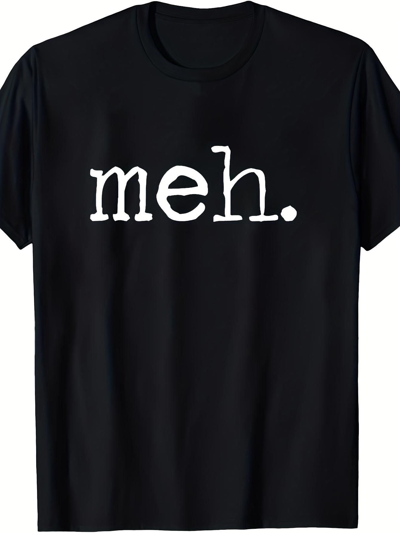 Oops Design Mood T-Shirt - Crew Neck Street Style Print L
