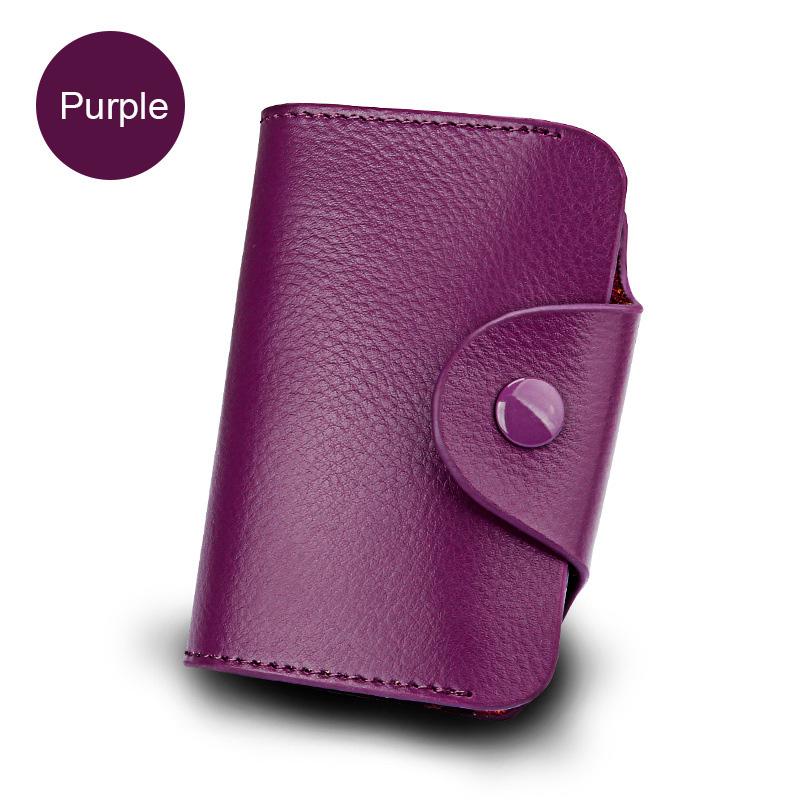 Real Genuine Leather Men Wallet ID Credit Card Holder Wallets Male Small Coin Purse Women Money Bag Vallet Slim Thin Mini Walet