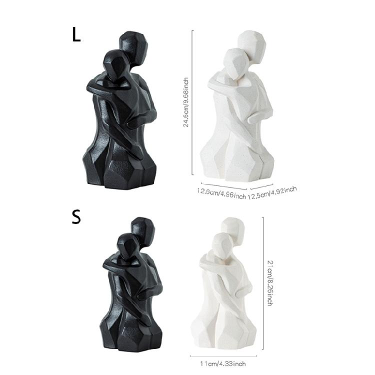 Liebhaber zeitgenössischer Keramik schätzen diese stilvolle Figur als Dekoration für Bücherregale, Kaminsimse oder als Tischdekoration bei Hochzeiten.