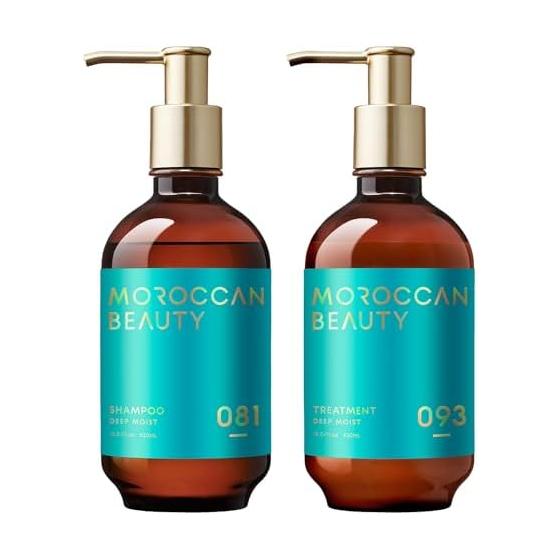 Moroccan Beauty Deep Moist Shampoo Hair Treatment Set