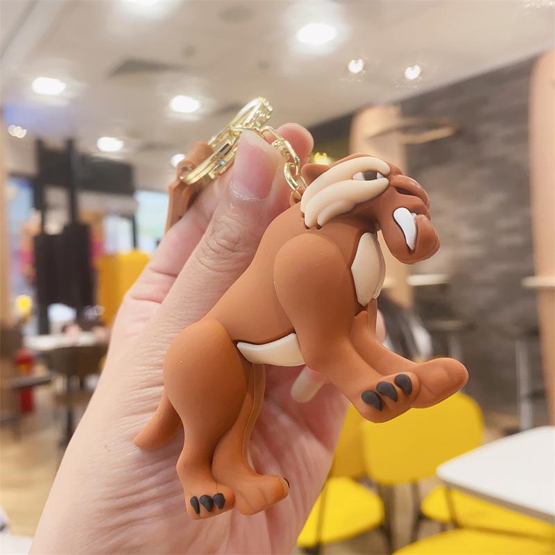 Portachiavi Animale Cartone Animato Era Glaciale: Portachiavi e Ciondolo per Borsa a Forma di Macchina Carina - Regalo Perfetto
