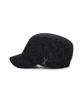 Bajal Epoxy Stud Bellboy Cap Black