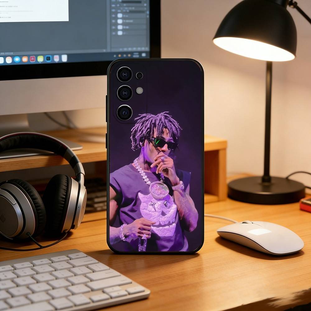 YoungBoy Never Broke Again Phone Case Black Silicone Soft For Samsung S25,S24,S21,S22,S23,S30,Ultra,S20,Plus,Fe,Lite