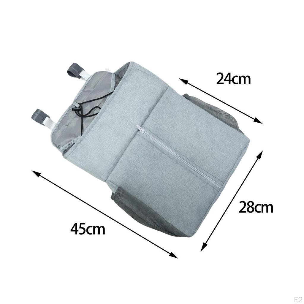 Bed Hanging Organizer,Remote Books Holder,Bedside Organizer for College Dorm,Bedroom Loft