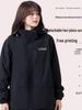 Unisex Waterproof Windproof Custom Workwear Jacket with Logo Embroidery
