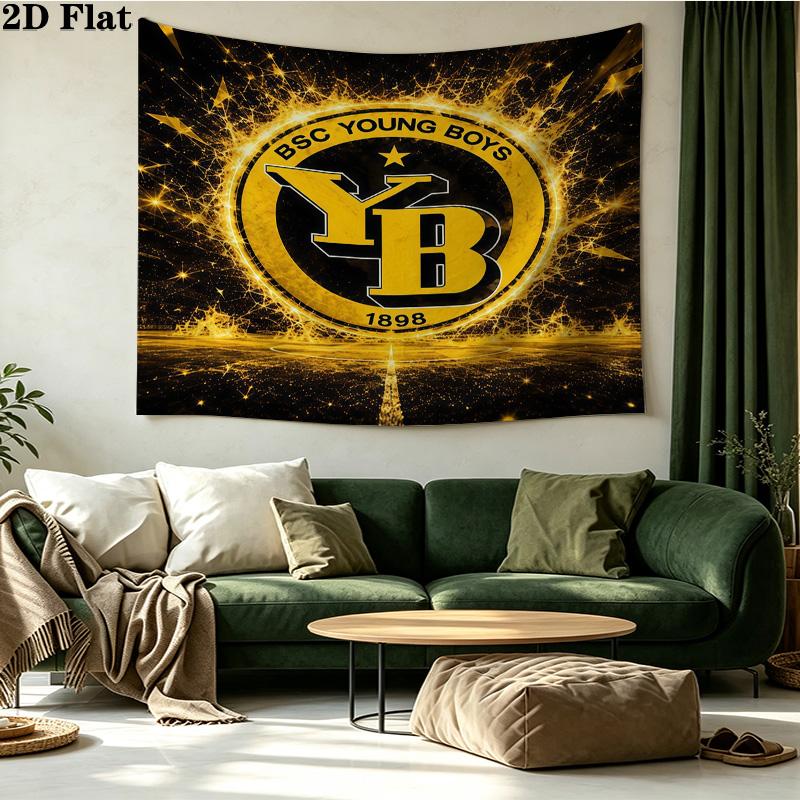 BSC Young Boys Printed Tapestry – Wall Hanging for Bedrooms, Dorms, and Home Decor