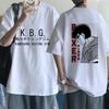 Hajime No Ippo Hip Hop Size TShirt Anime Harajuku Tee Tops Men Women Makunouchi Takamura T-Shirt KGB Y2k Manga Tshirt Clothes