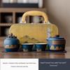 Shangqi Chinese Style Ceramic Travel Kung Fu Tea Set