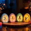 Craft Silicone Mould for Eggs Shell Rabbits Statues Simple Release for Handmade Projects Decoration