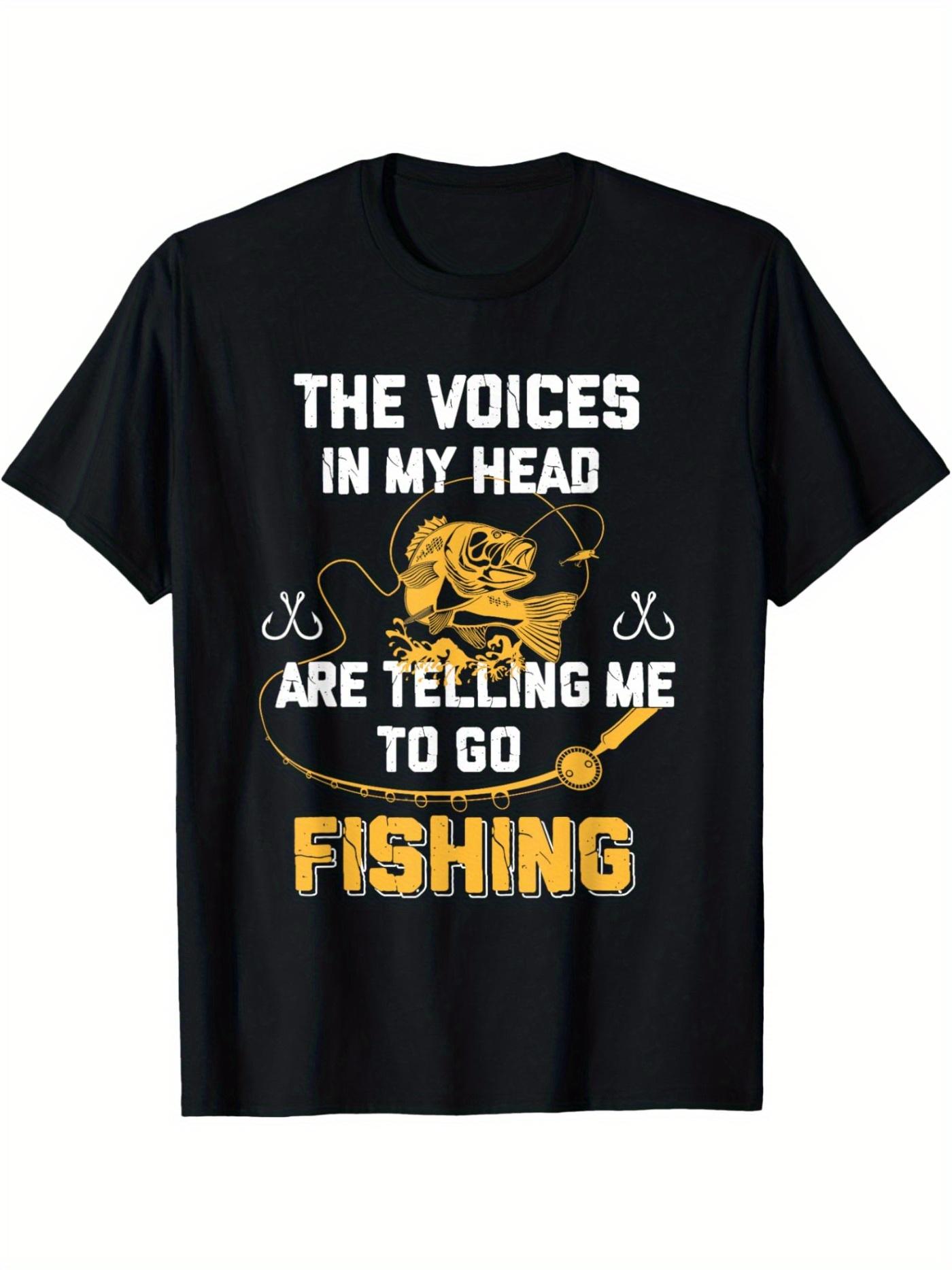 Fishing Shirt Gift Funny Fisherman pattern design 100 cotton summer casual Oneck shortsleeved mens printed Tshirt S