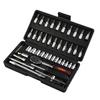 Replacement Car Tool Set Accessories Auto 46pcs Kit Spanner Slider Wrenches